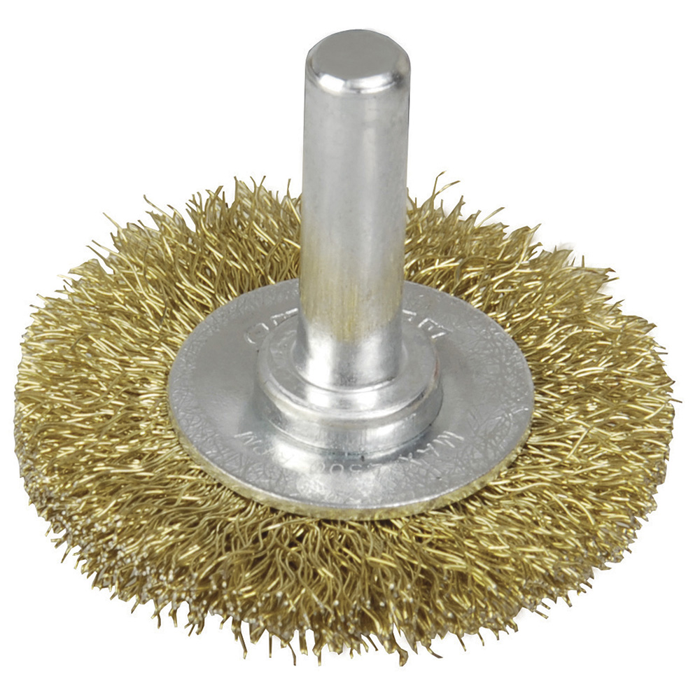 Carda ondulada alambre fino 3" x 0.17 con zanco 1/4", Surtek