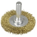 Carda ondulada alambre fino 3" x 0.17 con zanco 1/4", Surtek