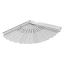 14395 / Calibrador de 15 hojas std / mm, Truper