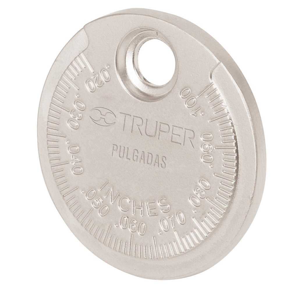 14398 / Calibrador redondo para bujías, Truper