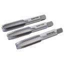 Juego de 3 machuelos de acero de alta velocidad 1/4"-20NC, Surtek
