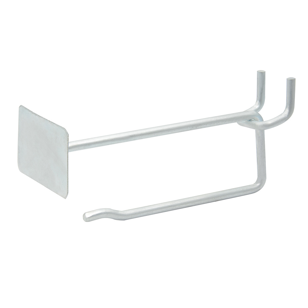 Gancho para perfocel con preciador metálico, 4", Surtek