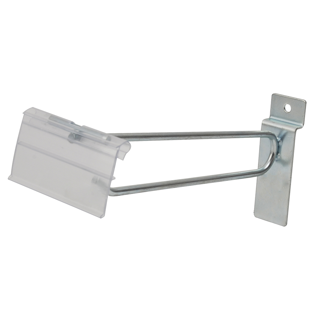 Gancho para panel ranurado con preciador plástico, 6", Surtek