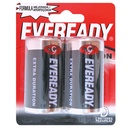 Pila alcalina Eveready® "D", 2 piezas, Surtek