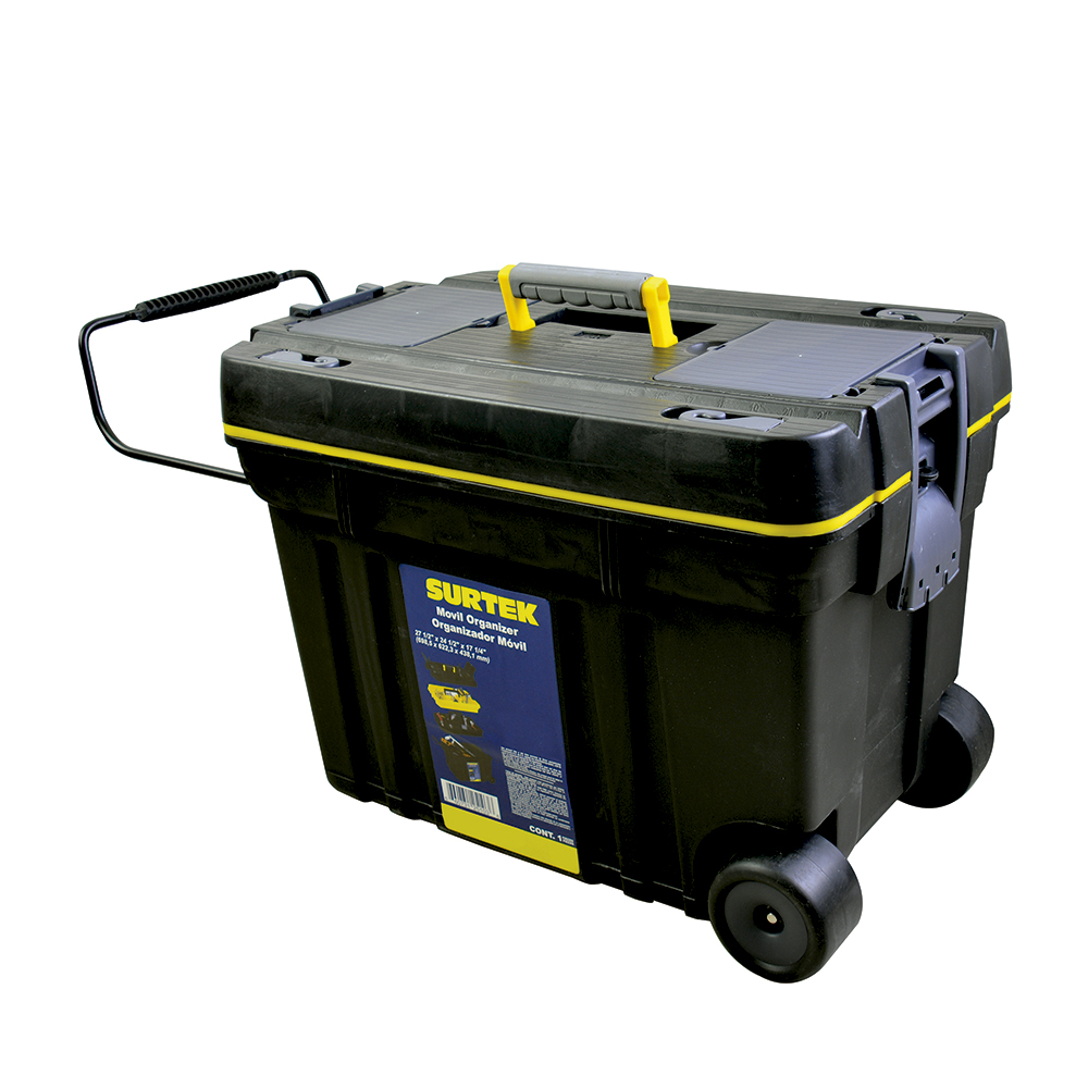Organizador móvil plástico14" x 24" 2 niveles, Surtek