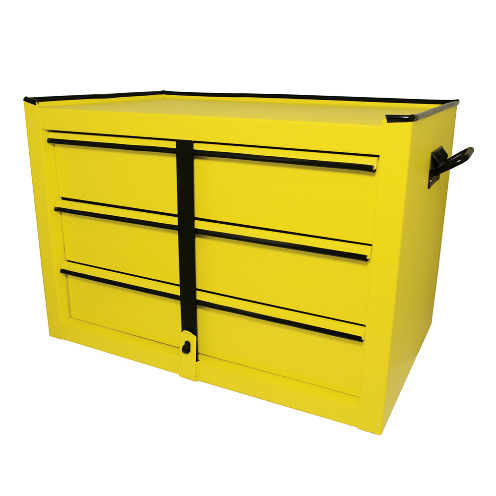 Gabinete superior 3 gavetas 21" amarillo, Surtek