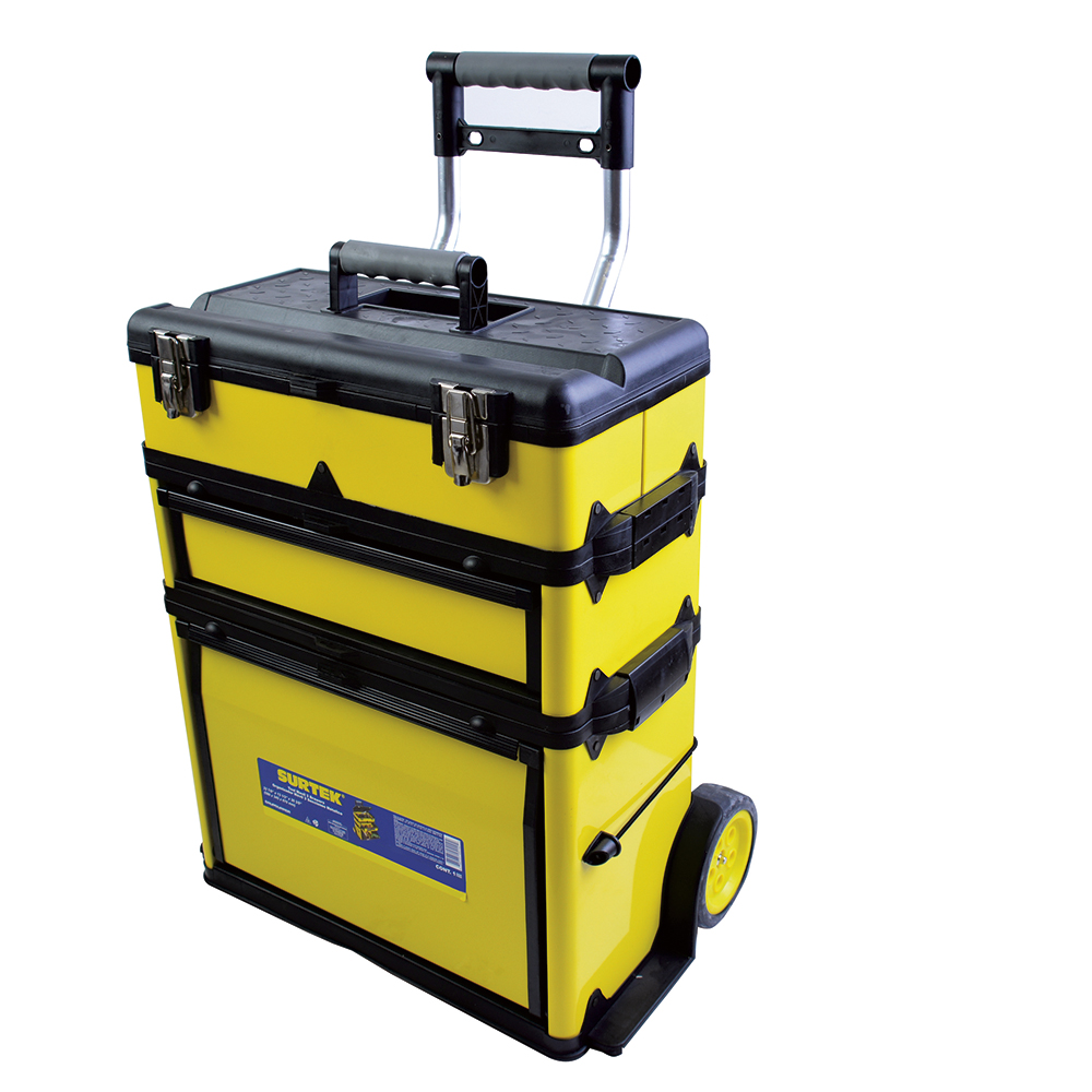 Organizador móvil metálico 13" x 22" 3 niveles, Surtek