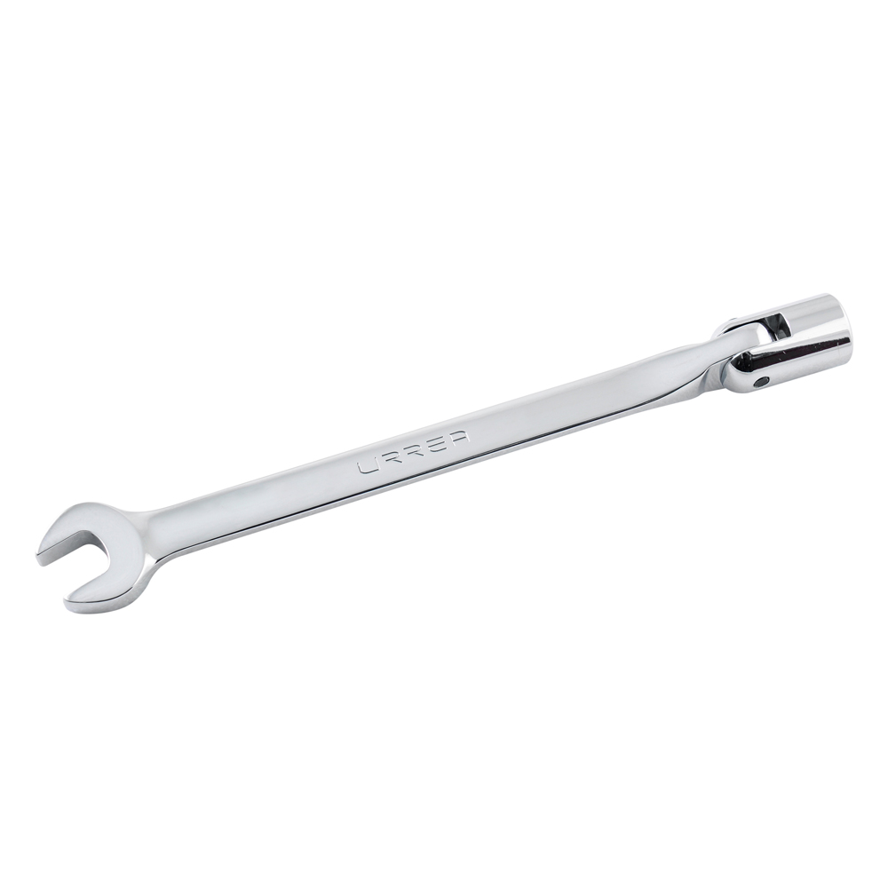 Llave combinada flexible pulido espejo en pulgadas, 12 puntas, 9/16", Urrea