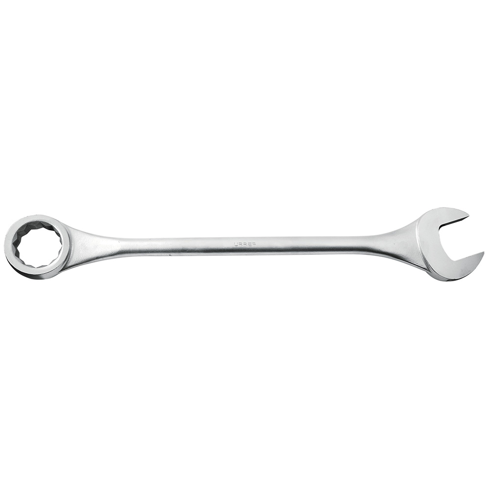 Llave combinada jumbo satinada en pulgadas, 12 puntas, 2-11/16", Urrea