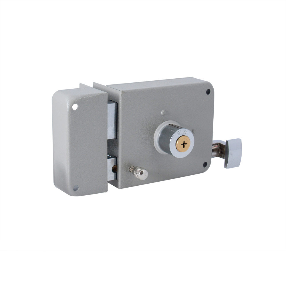 Cerradura de sobreponer función instala fácil, derecha, llave tetra, en caja, Lock