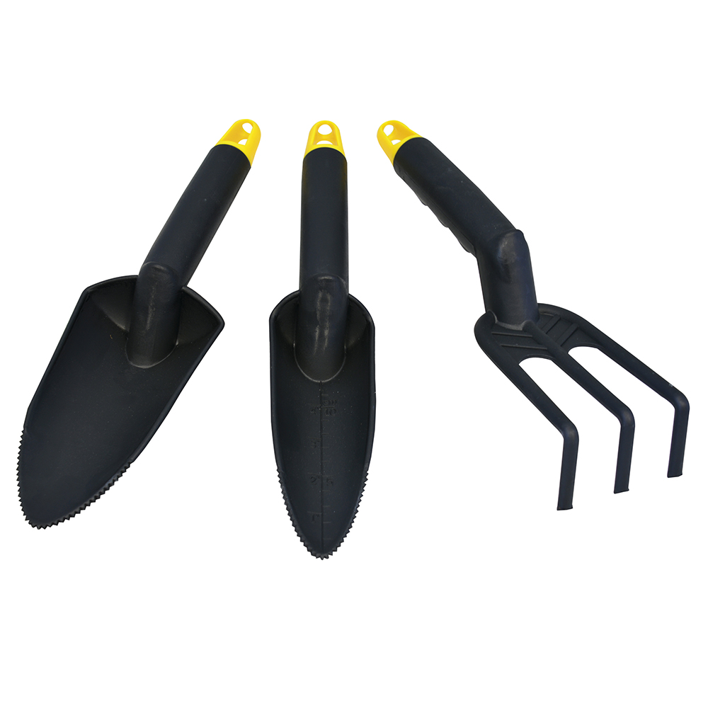 Juego combinado de herramienta para jardinería, 3 piezas, Surtek