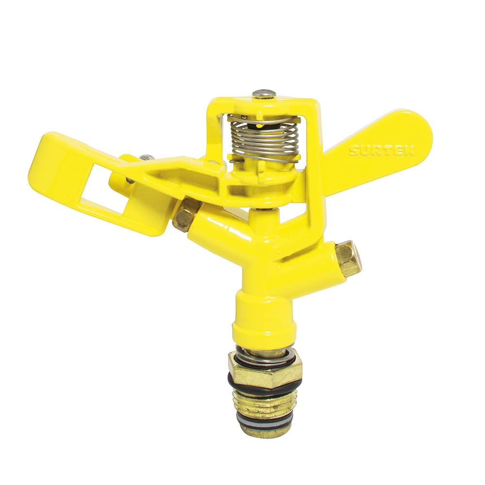 Aspersor metálico regulable por pulsación 3/4" GHT, Surtek