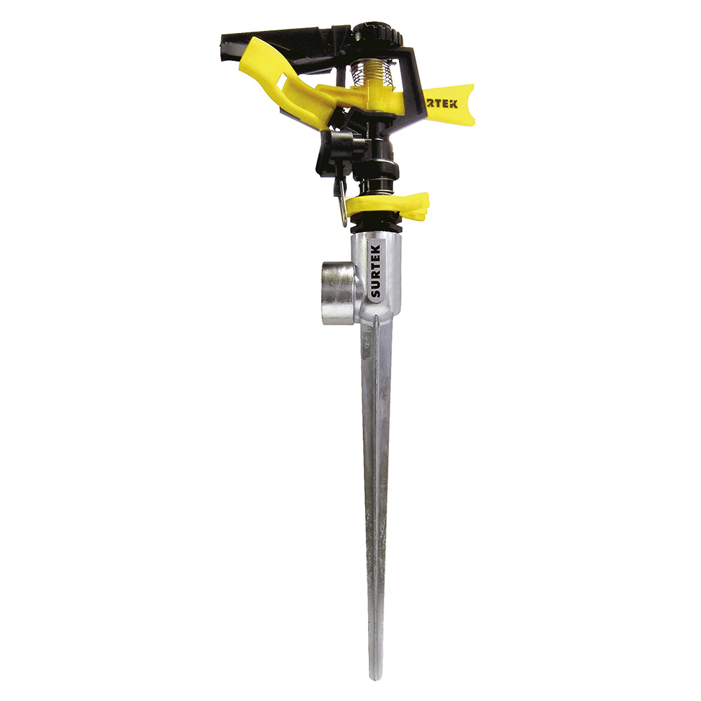 Aspersor plástico regulable por pulsación 3/4" GHT 2 vías, Surtek