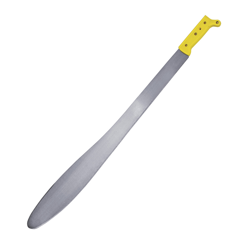 Machete laminado con mango amarillo acapulqueño 22", Surtek
