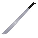Machete troquelado con mango negro recto 14", Surtek