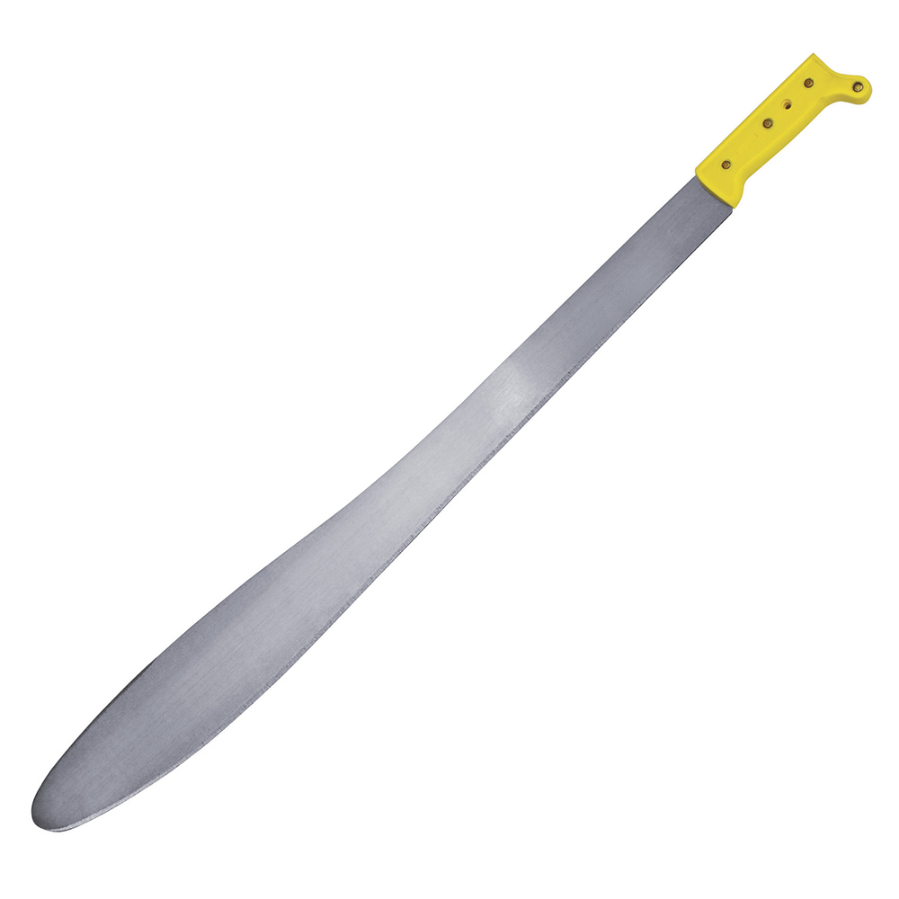 Machete laminado con mango amarillo caguayano 27", Surtek