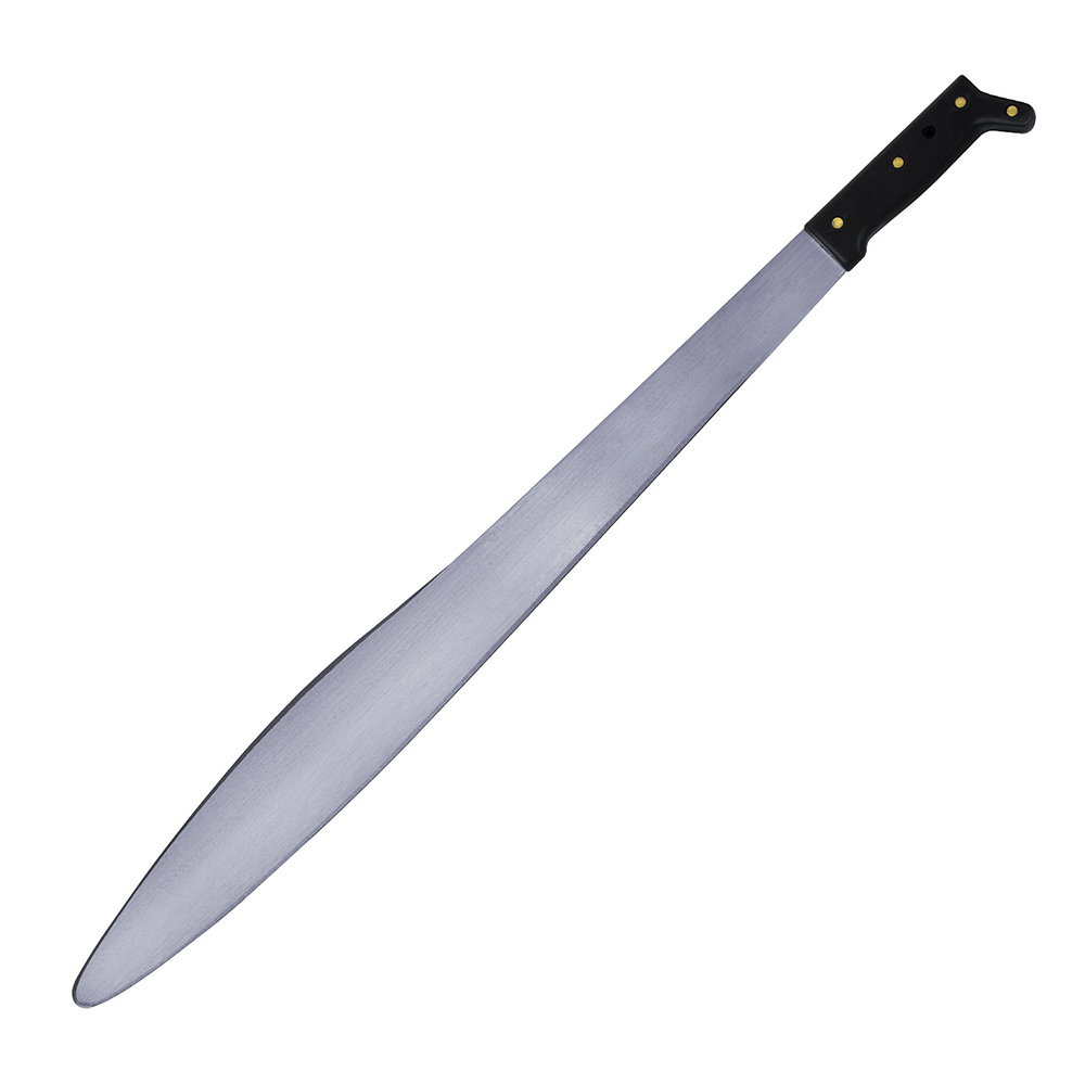 Machete troquelado con mango negro acapulqueño 24", Surtek
