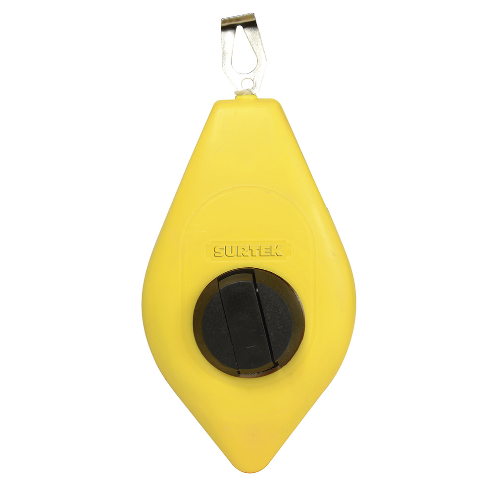 Juego de tiralíneas plástico 30 m, con tiza, Surtek