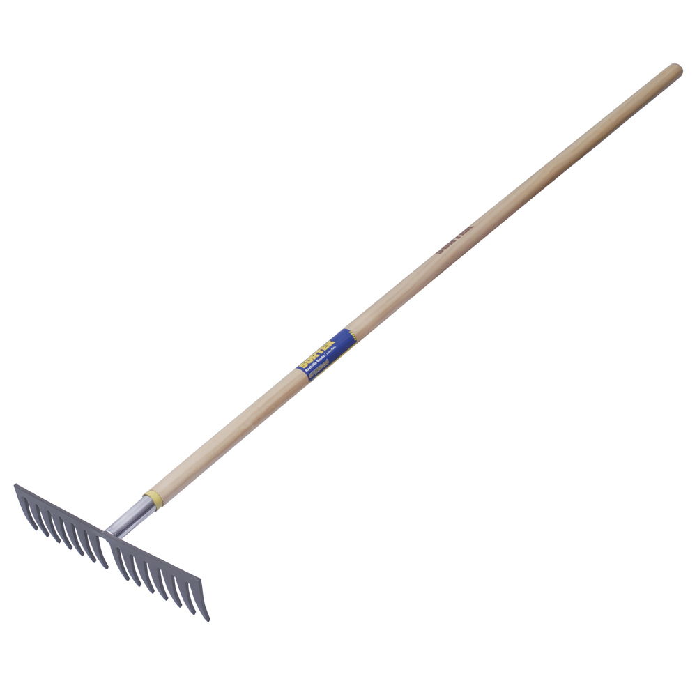Rastrillo recto para jardín 16 dientes 60", Surtek