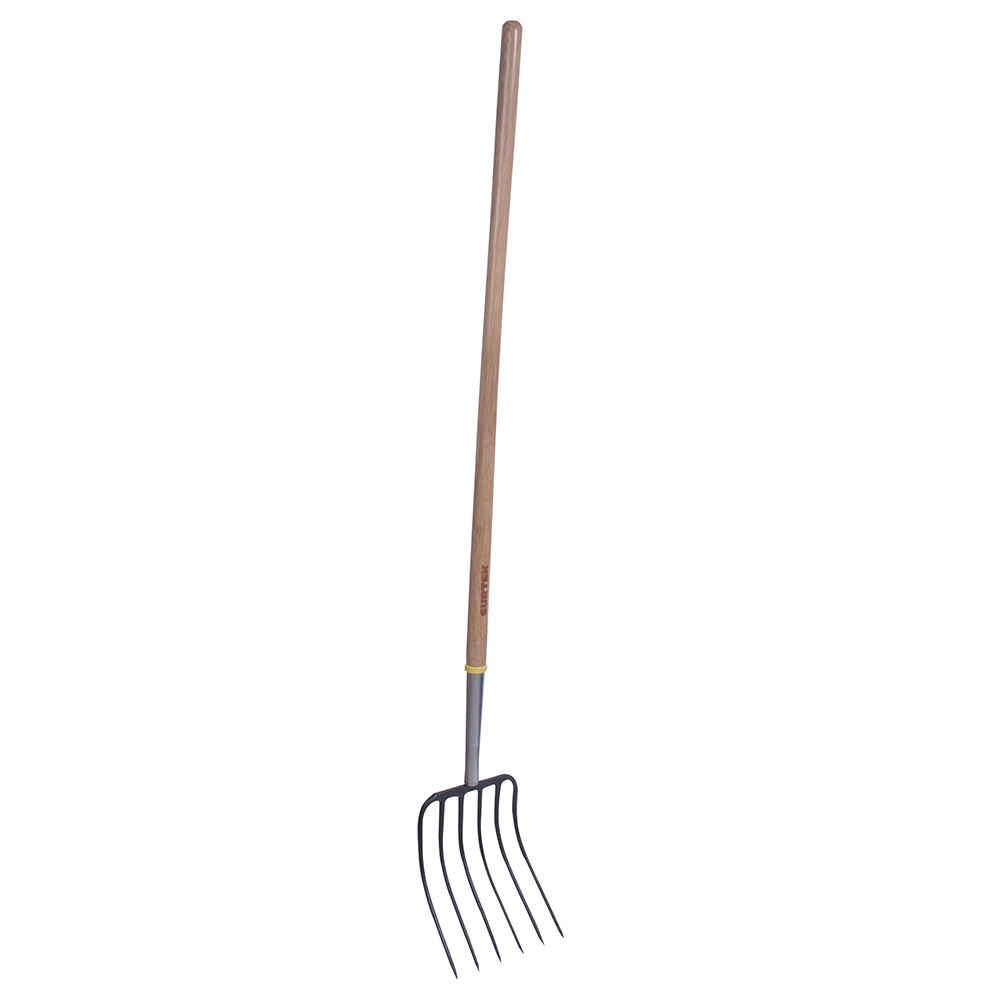 Bieldo forjado en una pieza con mango largo 10", Surtek