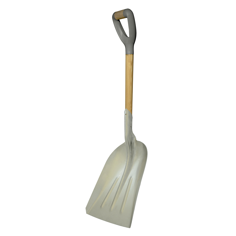 Pala sanitaria con puño contractor grip, cuchara de aluminio, Surtek