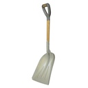 Pala sanitaria con puño contractor grip, cuchara de aluminio, Surtek