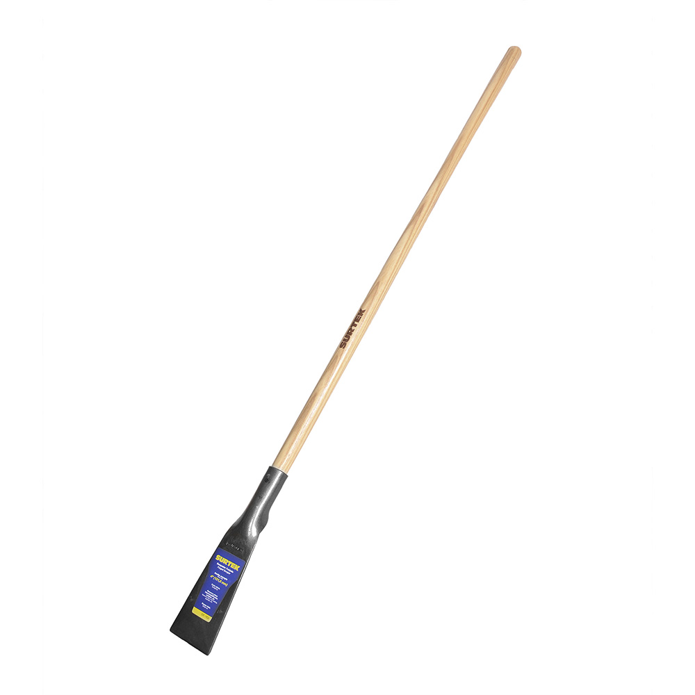 Raspador con mango de madera largo 7", Surtek