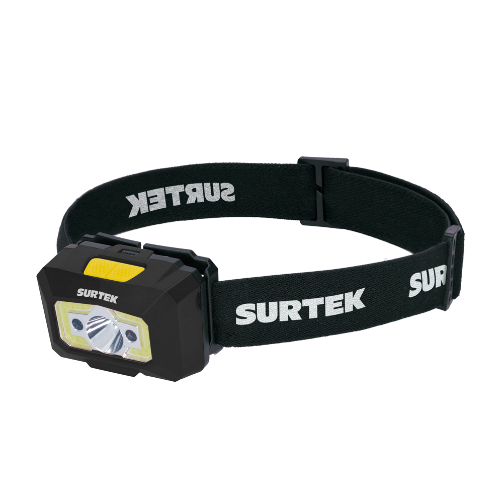 Linterna de LED para cabeza recargable de 250 lm, Surtek