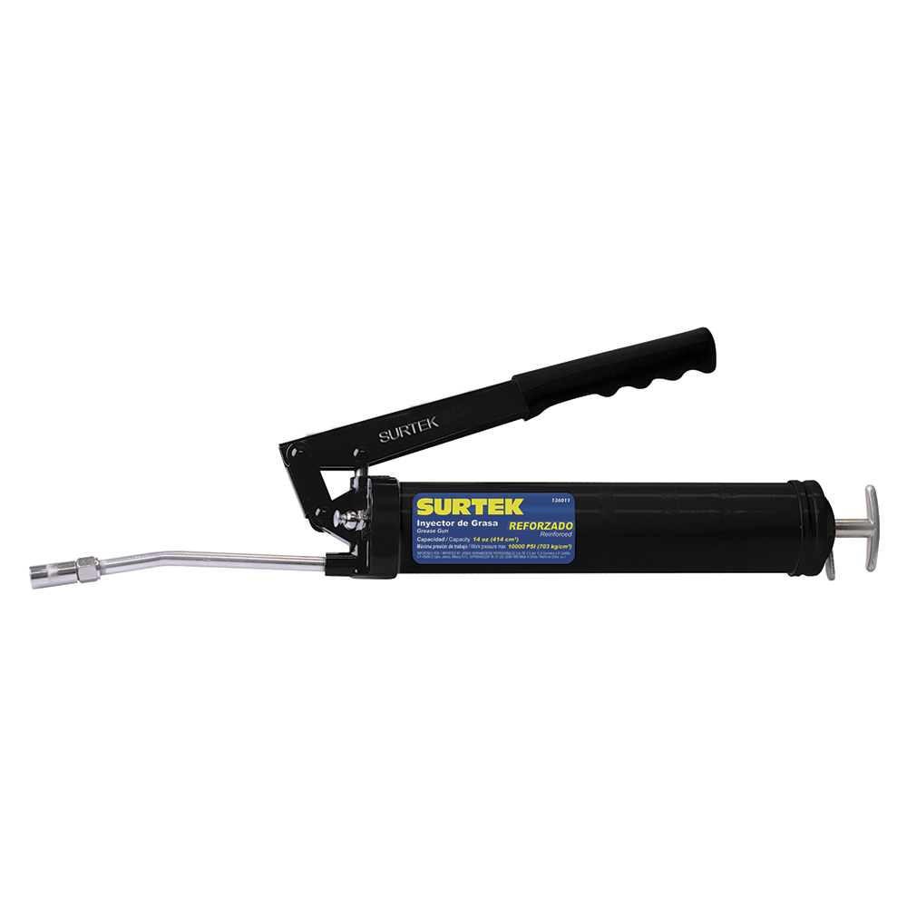 Inyector de grasa a dos manos reforzado de 400 g, Surtek