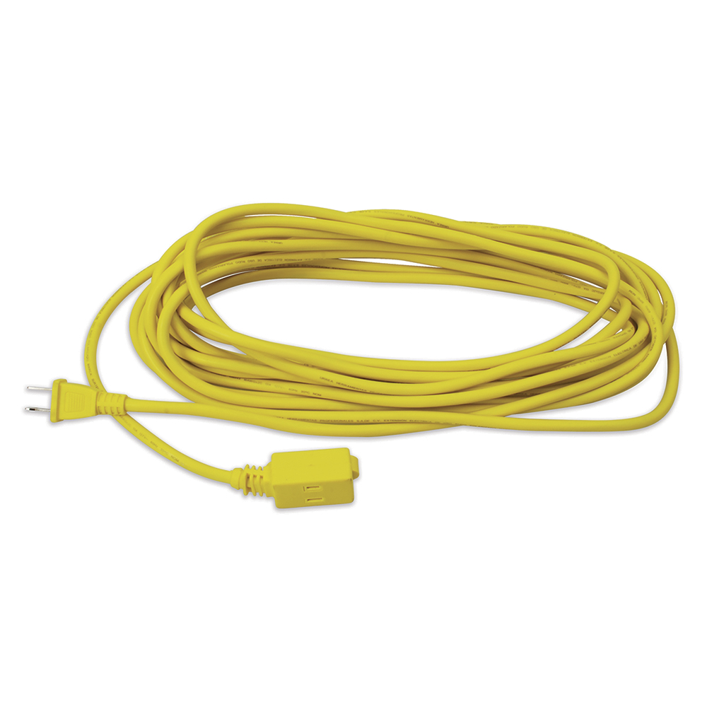 Extensión eléctrica polarizada color amarillo, 15 m, Surtek