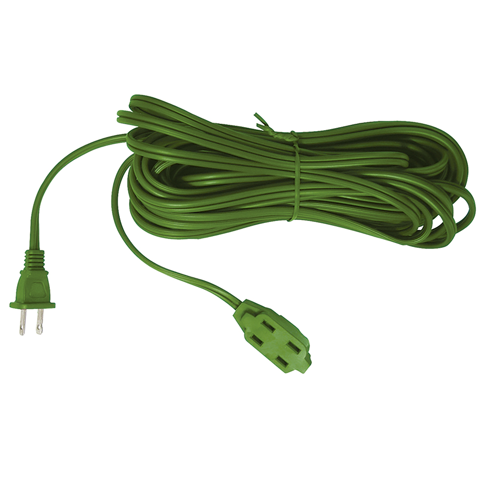 Extensión eléctrica doméstica color verde, 3 m, Surtek