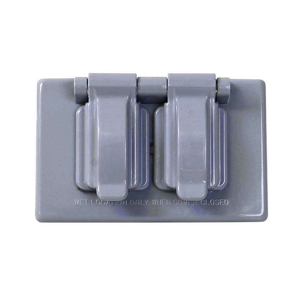 Placa doble plástica para intemperie, línea estándar, Surtek