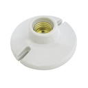 Portalámpara redonda de porcelana para techo 3", Surtek