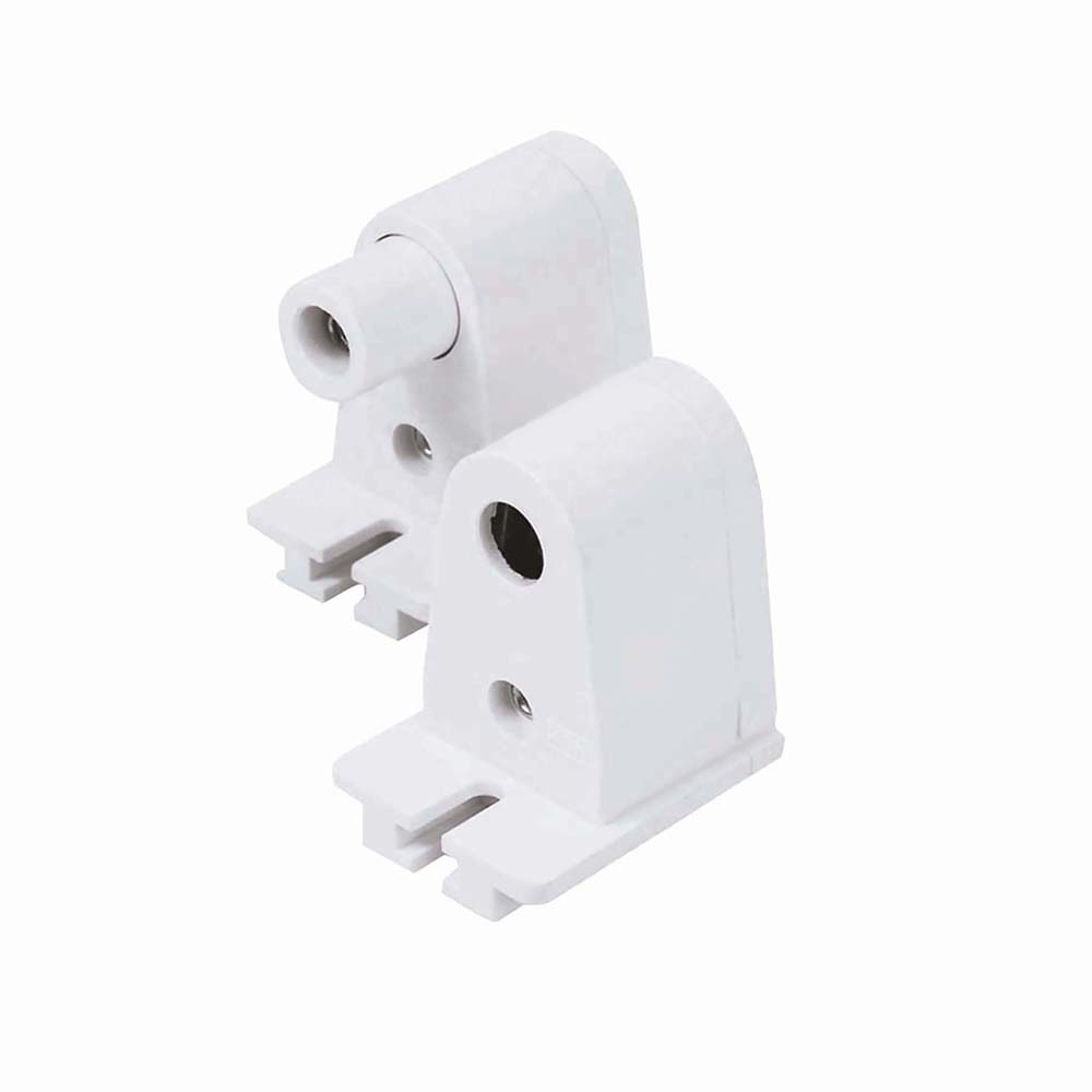 Portalámpara compacta Slim Line con terminales de presión, 2  piezas, Surtek