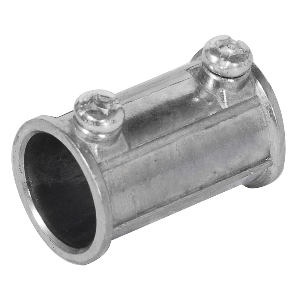 Conector cople para tubo conduit pared delgada 3/4", Surtek