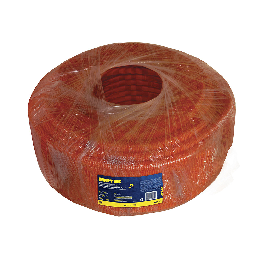 Manguera flexible para cable, reforzada con guía 1" 50 m, Surtek