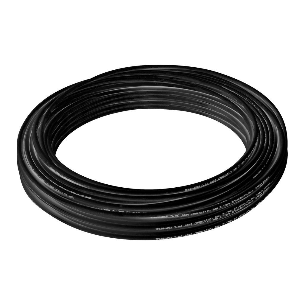 Cable eléctrico THW calibre 14, 100 m color negro, Surtek