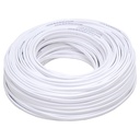 Cable eléctrico POT 2 x 12, 100 m color blanco, Surtek