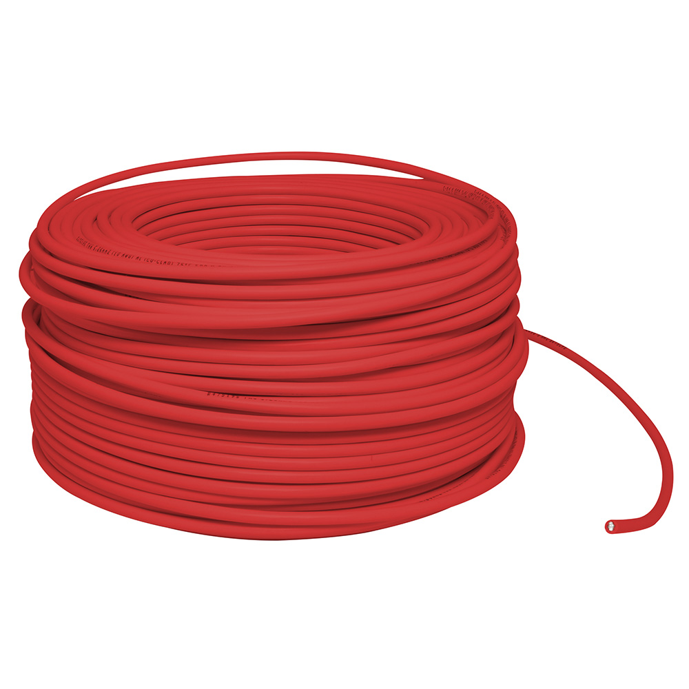Cable eléctrico UL calibre 8, 100 m color rojo, Surtek