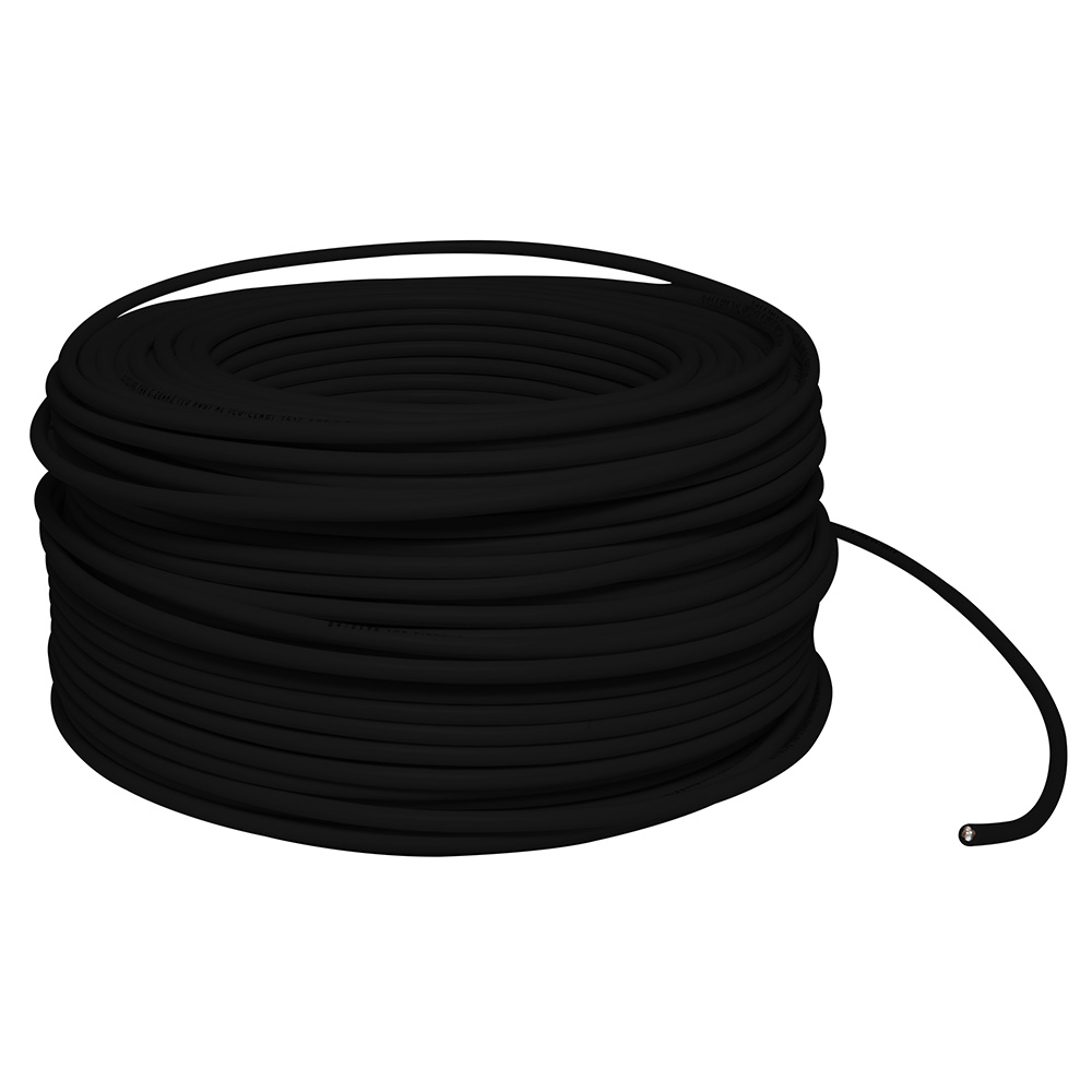 Cable eléctrico UL calibre 12, 100 m color negro, Surtek
