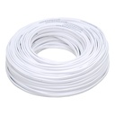 Cable eléctrico POT CCA 2 x 14, 100 m color blanco, Surtek