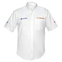 60381 / Camisa blanca para caballero, manga corta, talla EEG, Truper