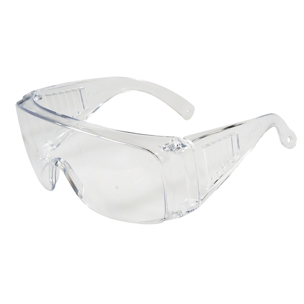 Lentes de seguridad modelo tradicionales, transparentes, Surtek