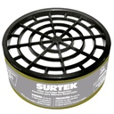 Cartucho para respirador con protección para vapores inorgánicos, Surtek