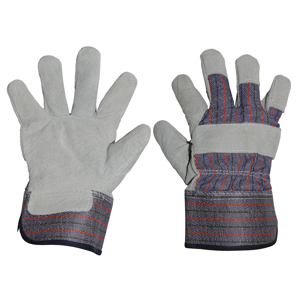 Guantes de carnaza y loneta unitalla, Surtek