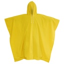 Poncho impermeable con interior de poliéster unitalla, Surtek