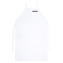 Mandil de PVC dieléctrico color blanco, 1.10 m, Surtek