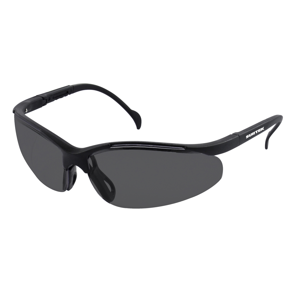 Lentes de seguridad modelo Confort, oscuros, Surtek