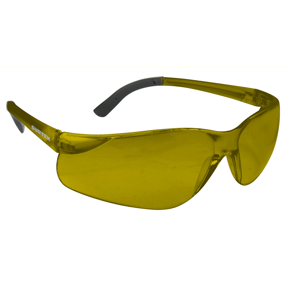 Lentes de seguridad modelo Panoramic, ámbar, Surtek