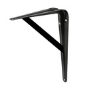 Ménsula con soporte color negro 13 x 20", Surtek